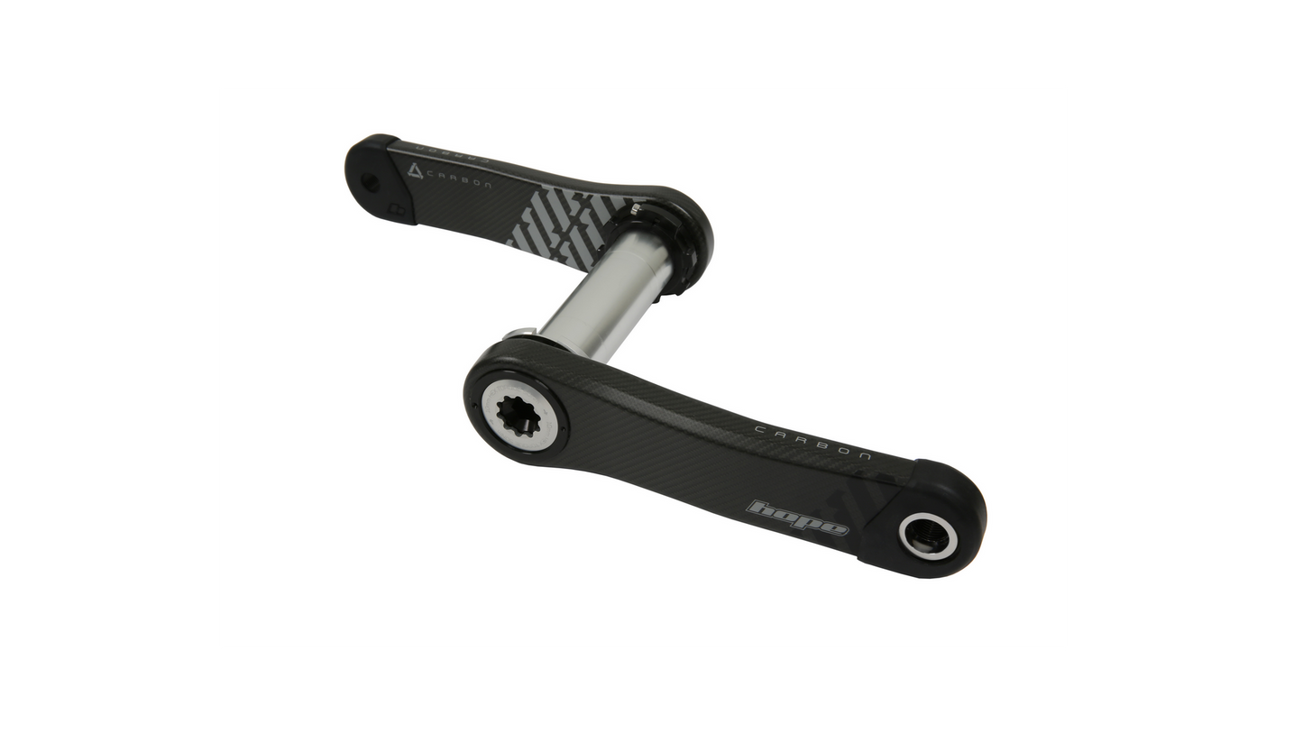 Hope Carbon Kurbelgarnitur für 68/73mm Tretlagergehäuse