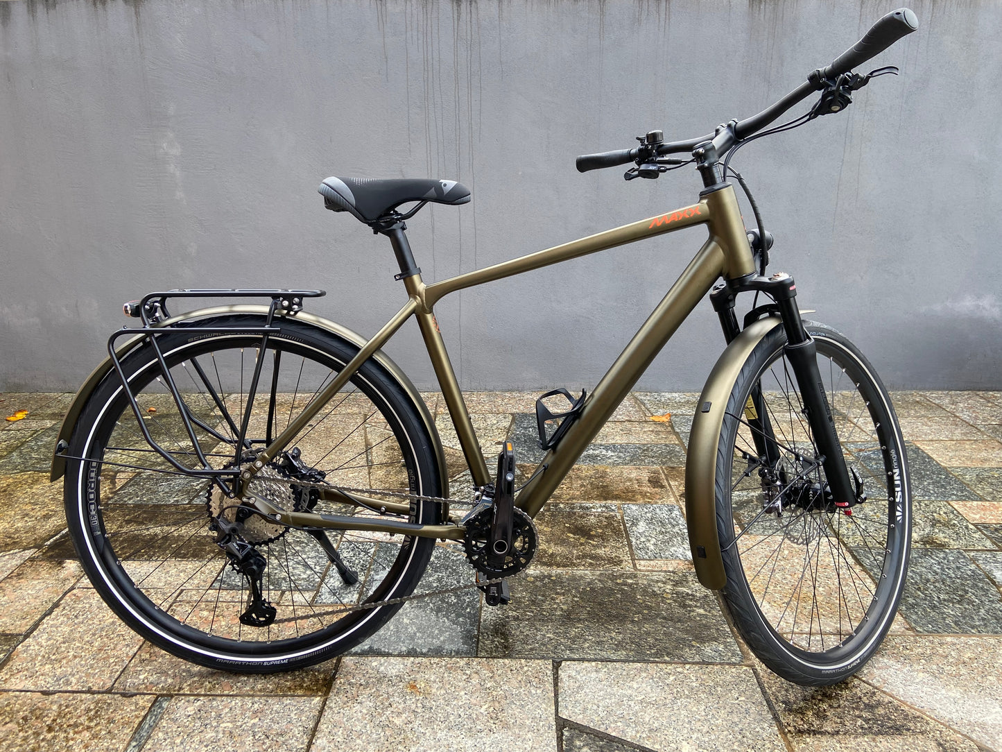 Maxx Bikes Crossmaxx Tour Testbike Trekkingbike mit Shimano XT Ausstattung