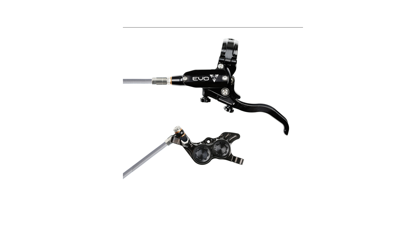 Hope Evo GR4 Bremsenset v/h mit Stahlflexleitungen