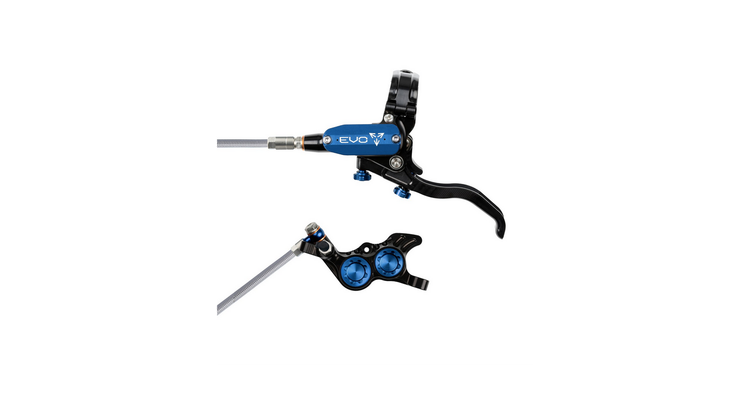 Hope Evo GR4 Bremsenset v/h mit Stahlflexleitungen