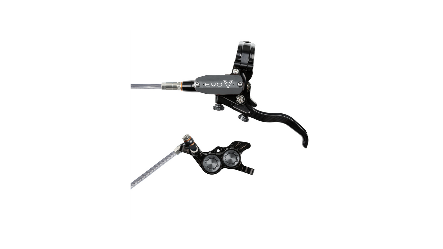 Hope Evo GR4 Bremsenset v/h mit Stahlflexleitungen