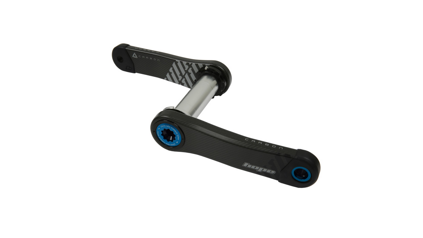 Hope Carbon Kurbelgarnitur für 68/73mm Tretlagergehäuse