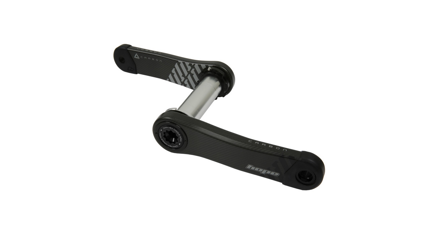 Hope Carbon Kurbelgarnitur für 68/73mm Tretlagergehäuse