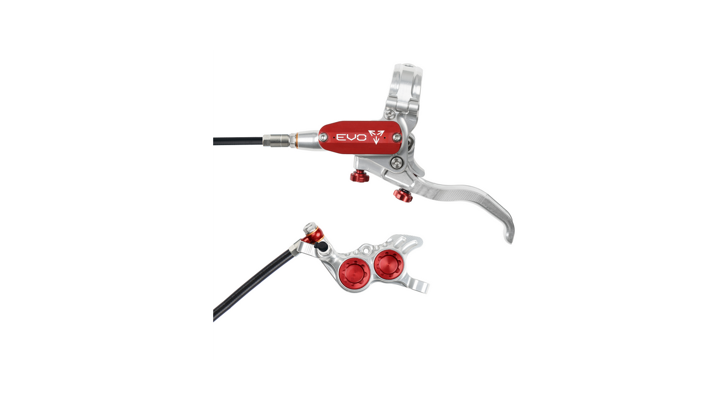 Hope Evo GR4 Bremsenset v/h mit Kunststoffleitungen