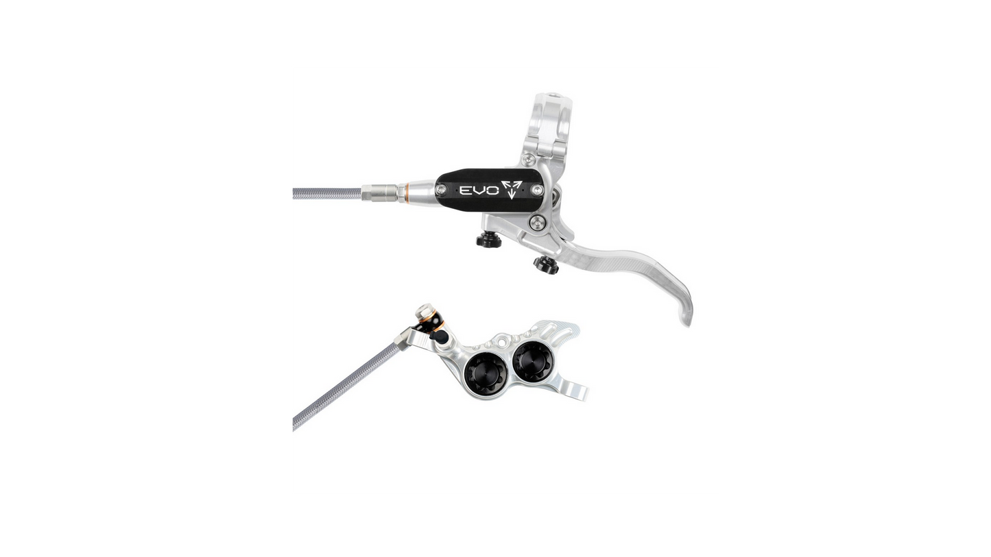 Hope Evo GR4 Bremsenset v/h mit Stahlflexleitungen