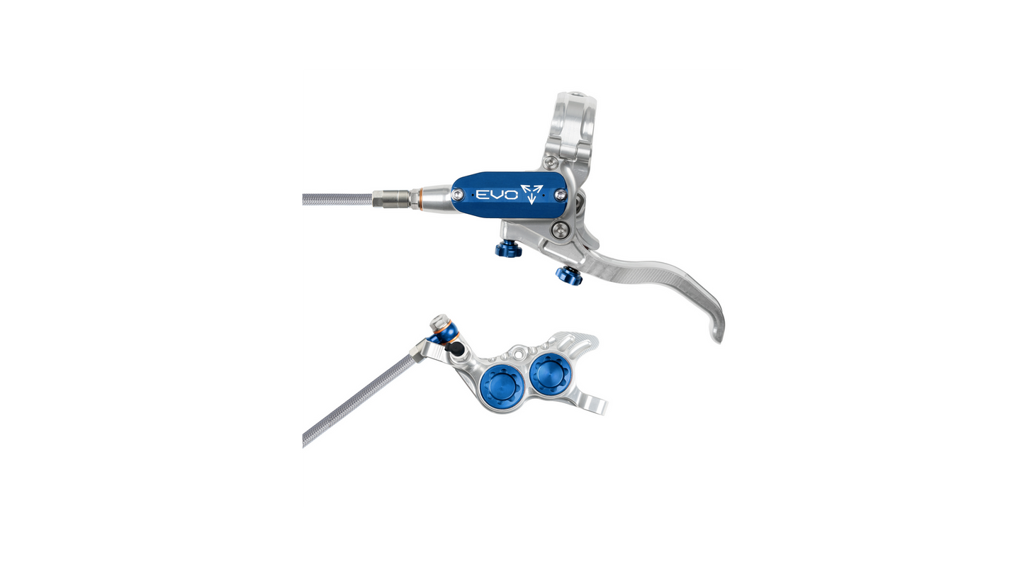 Hope Evo GR4 Bremsenset v/h mit Stahlflexleitungen