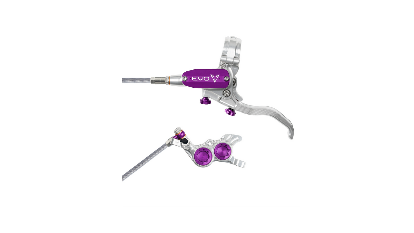 Hope Evo GR4 Bremsenset v/h mit Stahlflexleitungen