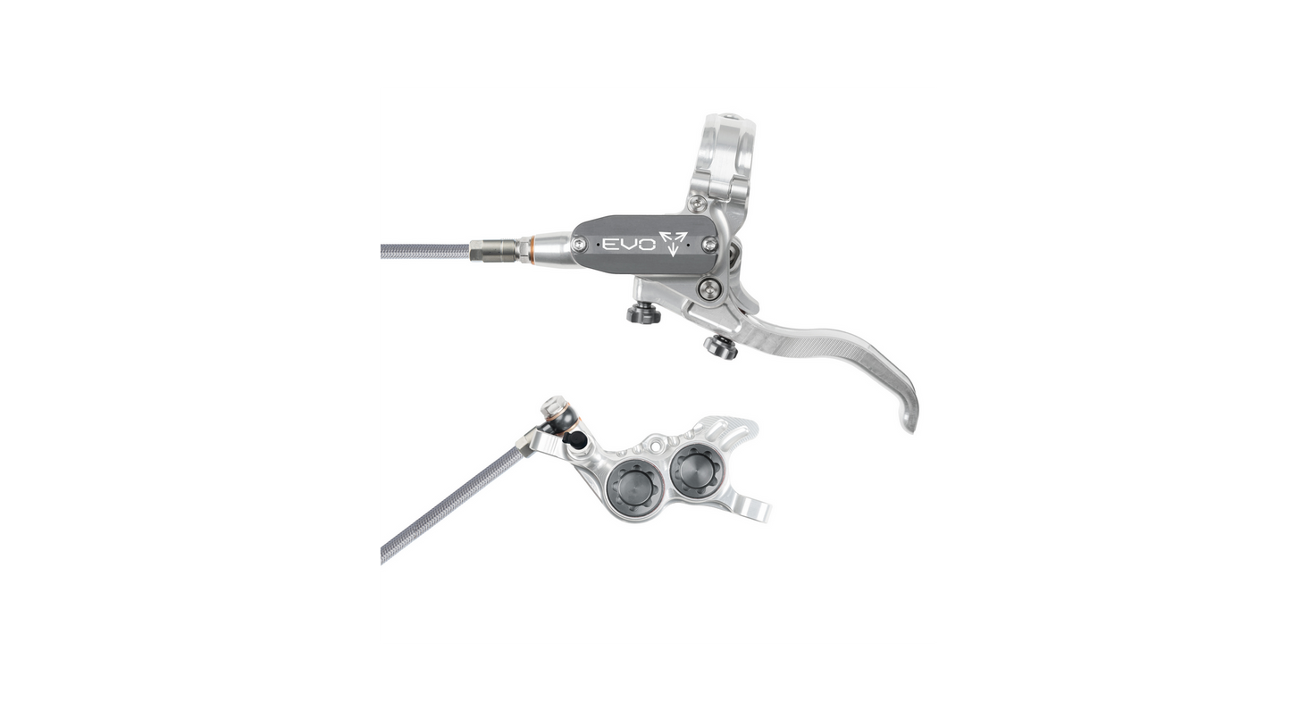 Hope Evo GR4 Bremsenset v/h mit Stahlflexleitungen