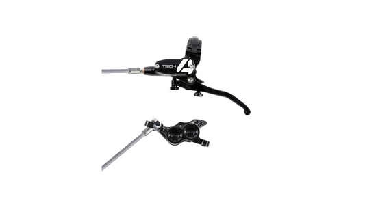 Hope Tech4 V4 Bremsenset v/h mit Stahlflexleitungen